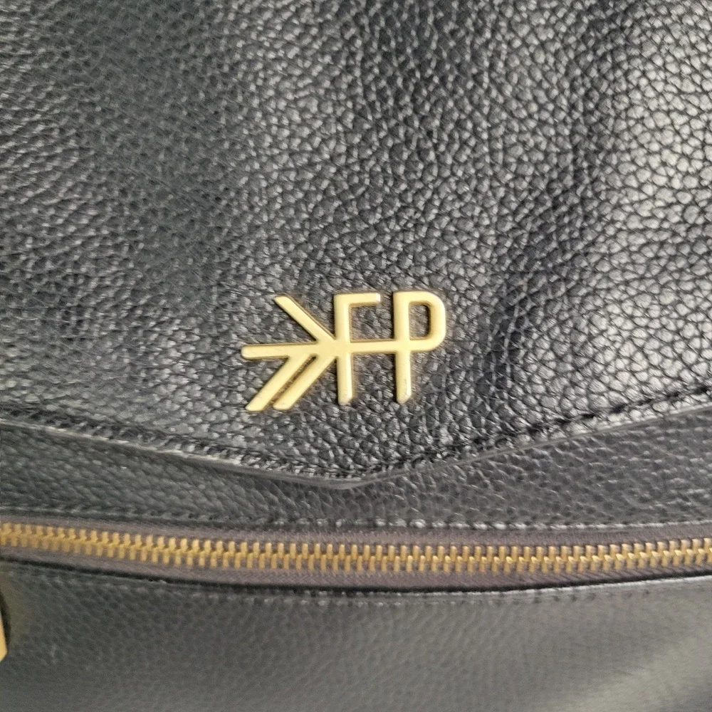 Butterscotch Classic Diaper Bag by‎ Freshly Picked Black Color Backpack